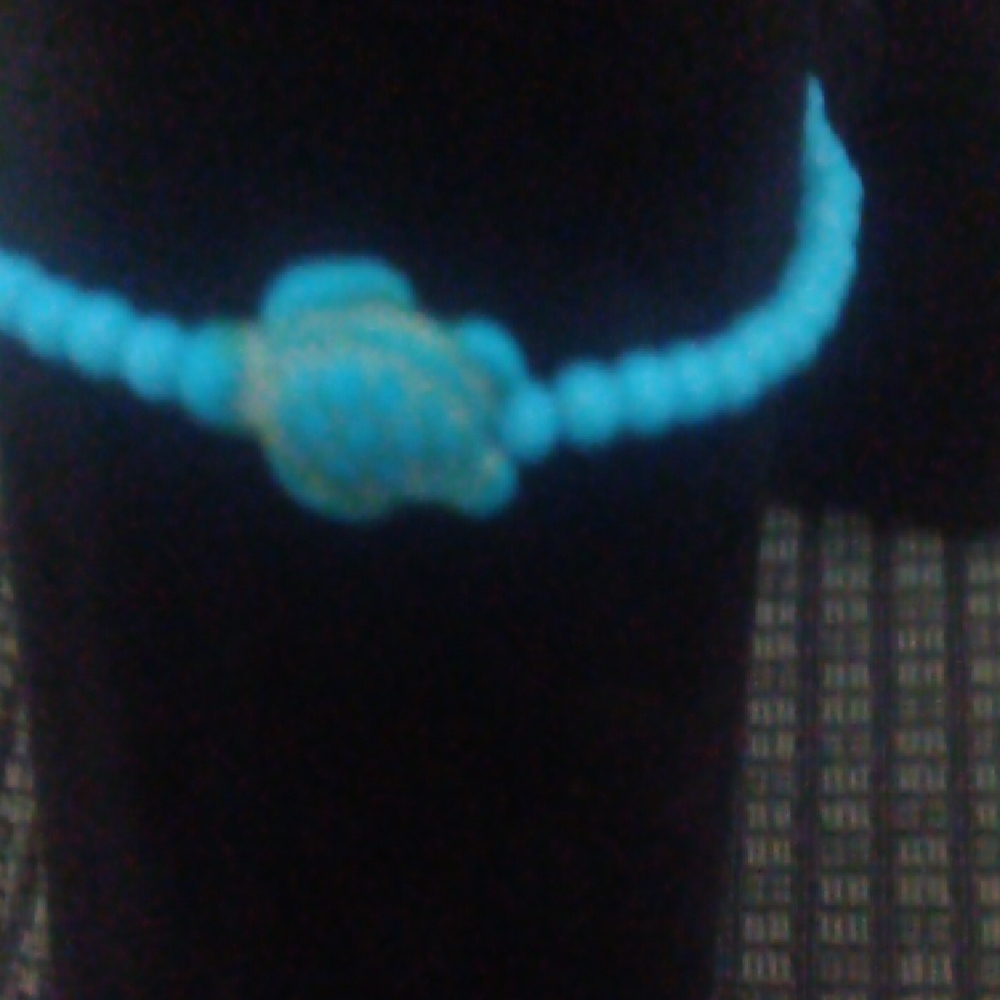 Vibrant Blue Beaded Bracelet